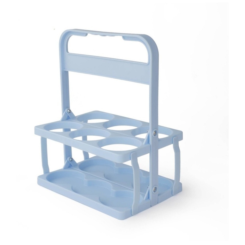 Target Bullseye's Drink Carrier 6 Cups of Beverage Delivery Driver Blue